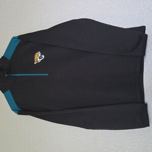 NFL Jacksonville Jaguars Pullover Quarter Zip Windbreaker Jacket